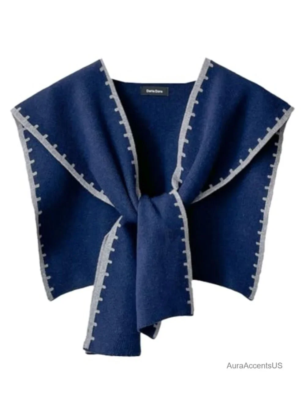 Knitted Shawl Wrap for Women Cashmere Scarf Cardigan Cape Poncho Travel Wrap